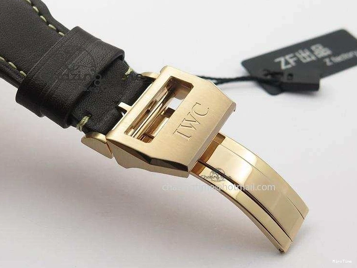 MIROTIME 0226 Big Pilot Real PR 2016 IW500917 RG ZF Best Edition Gray Dial On Brown Leather Strap A Modern 7290